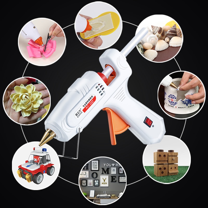 30W/40W/80W/100W Professional High Temp Hot Melt Glue Gun Graft Repair Heat Gun Pneumatic DIY Tools Hot Glue Gun-1