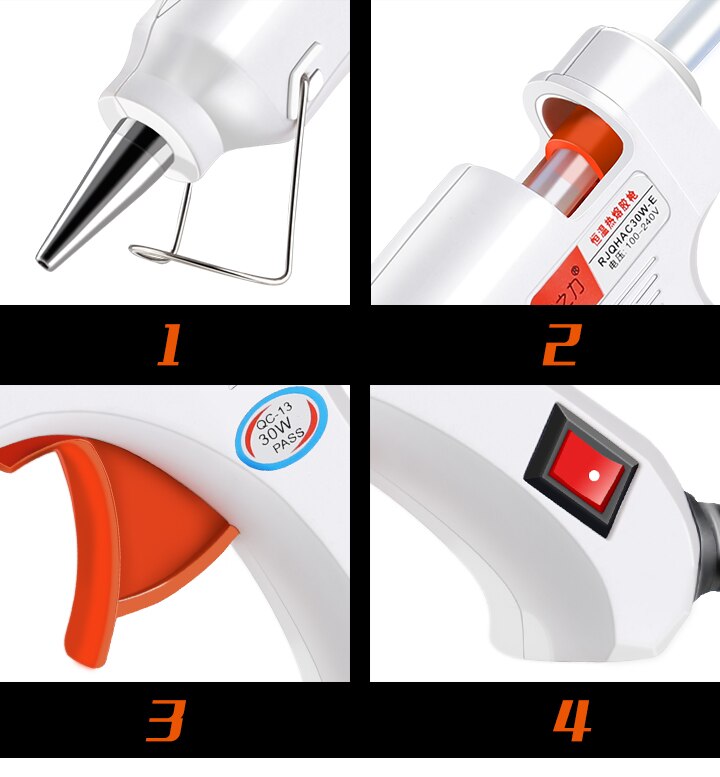 30W/40W/80W/100W Professional High Temp Hot Melt Glue Gun Graft Repair Heat Gun Pneumatic DIY Tools Hot Glue Gun-1