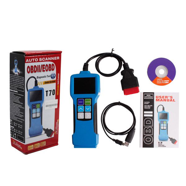 Highen Color Screen Diagnostic Scan Tool T70 Support Multi-Language