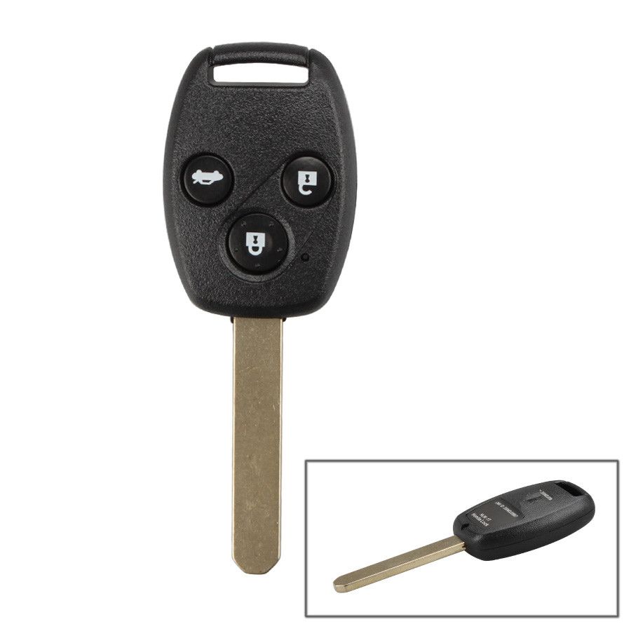 Remote Key 3 Button and Chip Separate ID:8E (433 MHZ) For 2005-2007 Honda Fit ACCORD FIT CIVIC ODYSSEY 10pcs/lot