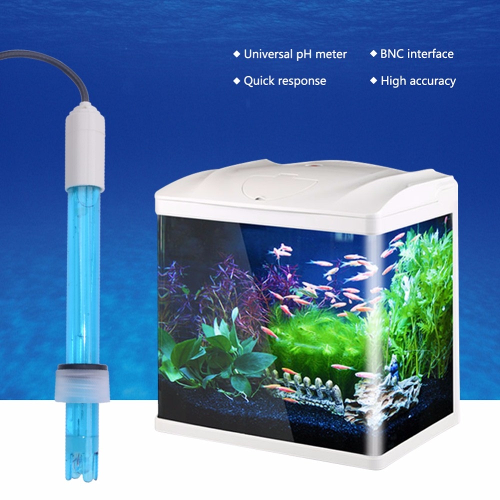 Hot PH Electrode Probe BNC Connector For Aquarium PH Controller Meter Sensor Gib With Calibration Liquid