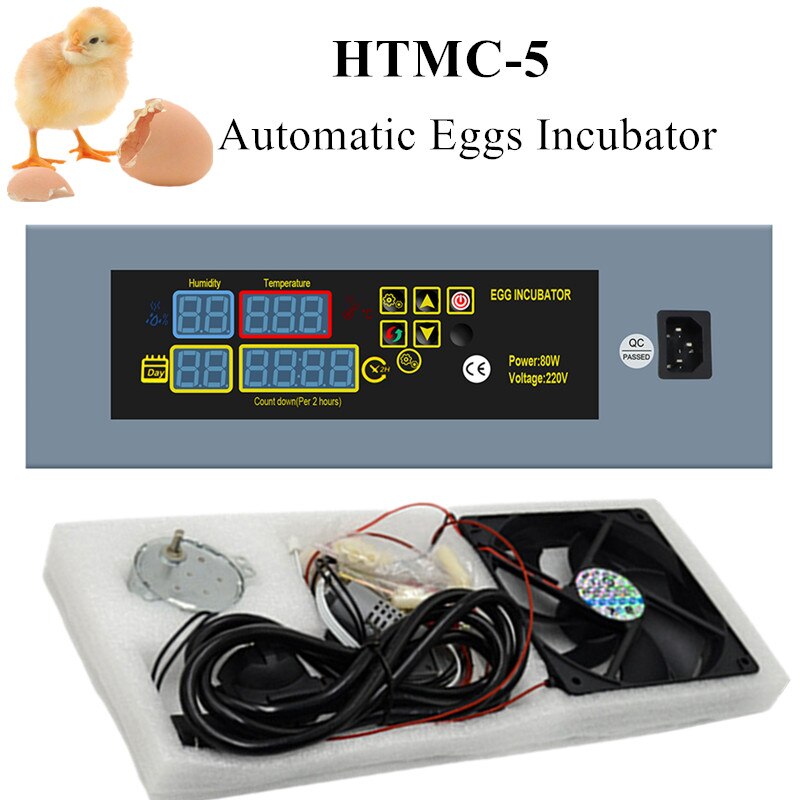 HTMC-5 Automatic Eggs Incubator DIY Constant Temperature Eggs Incubation Box Accessories Egg Incubator Controller Accessories