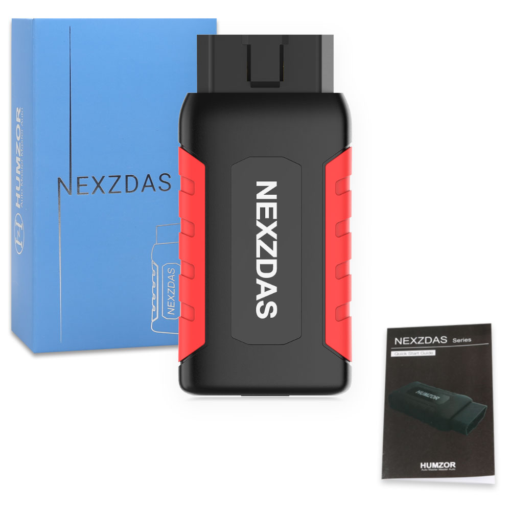 Humzor NexzDAS ND626 Support Diagnostic+Special Functions+Key Programming for Both 12V/24V Cars and Heavy Duty Trucks Diagnostic Tool