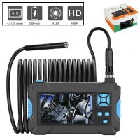 New Industrial Endoscope 5.5mm/8mm Handheld Borescope 6 Leds 4.3inch Camera 1080P HD Video Car Inspection Camera Endoscope