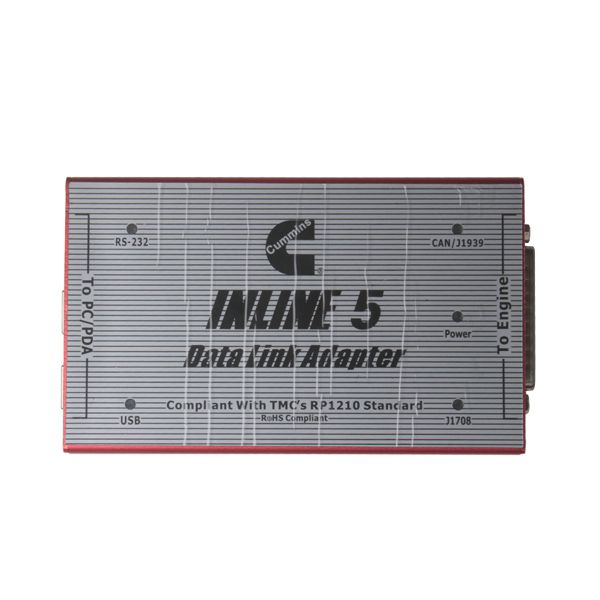 Inline 5 Insite 8.2.0.184 Data Link Adaptor for Cummins Supports Multi Languages Without Carrying Case