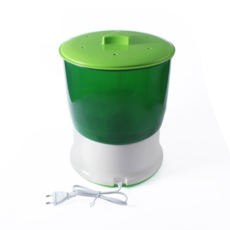 Intelligent Bean Sprouts Maker Thermostat Green Vegetable Seeds Growth Bucket Automatic Electric Sprout Buds Germinator Machine