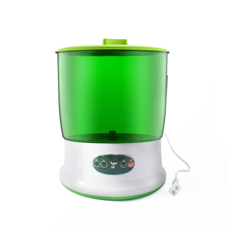 Intelligent Bean Sprouts Maker Thermostat Green Vegetable Seeds Growth Bucket Automatic Electric Sprout Buds Germinator Machine