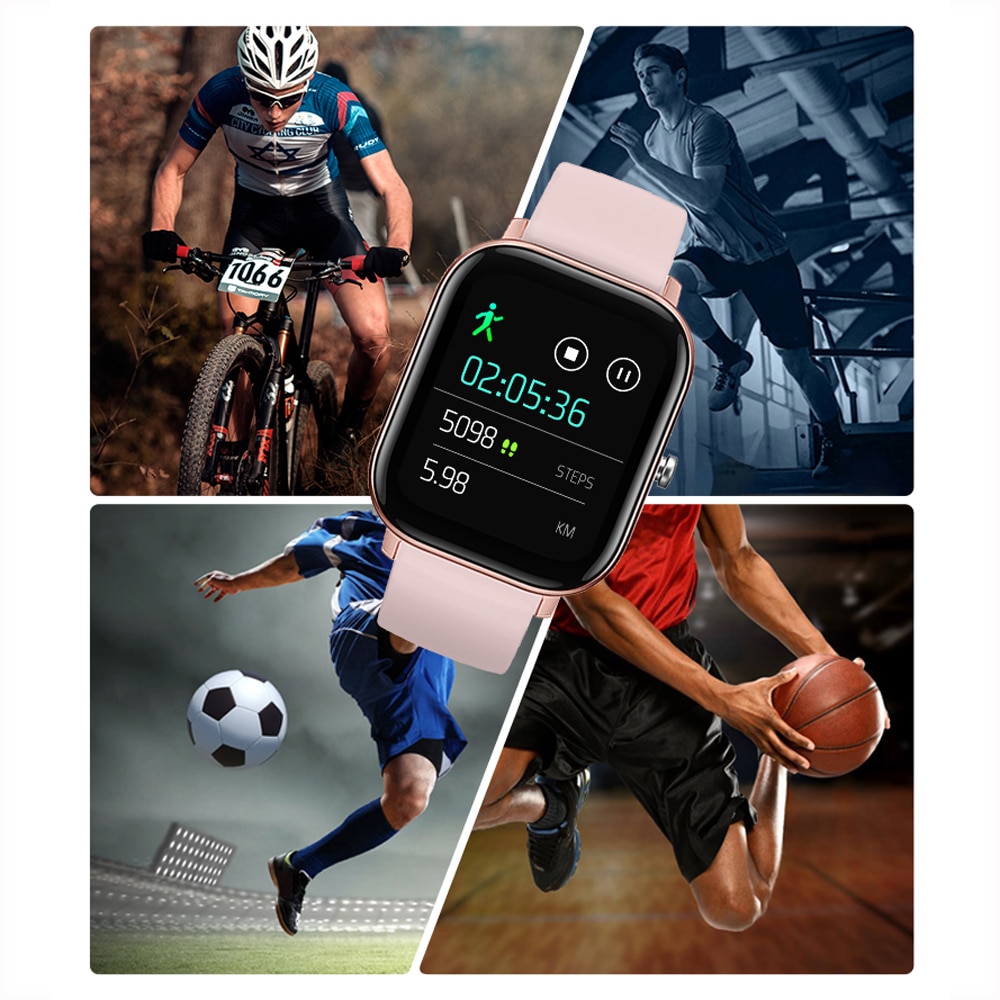 IP67 Waterproof P8 Smart Watch Men Women Sport Clock Heart Rate Fitness Tracker Sleep Monitor Smartwatch for IOS Android