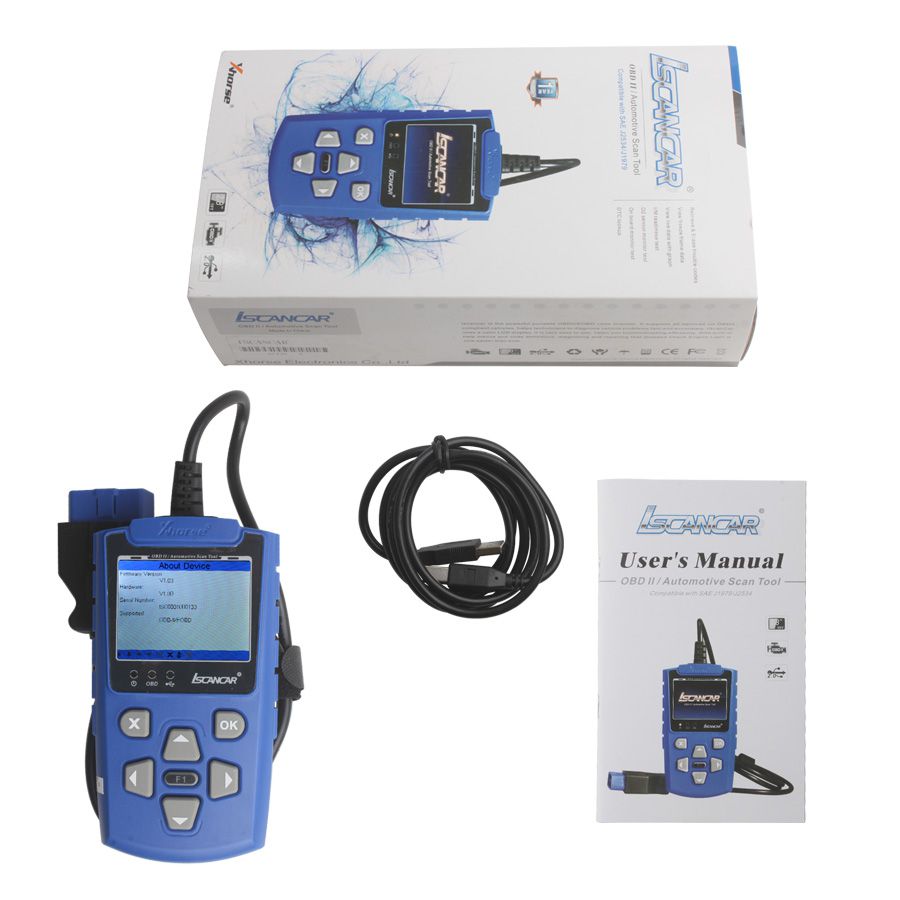 IScancar  OBD2 Fault Code Scanner Auto scann tool