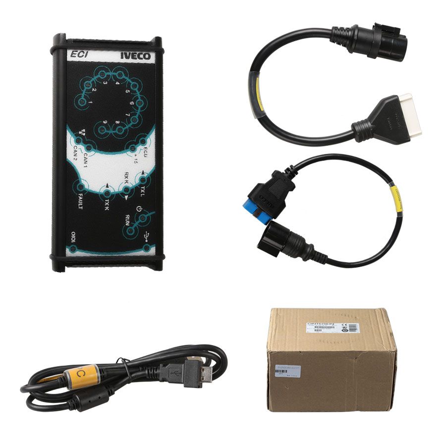 IVECO ELTRAC EASY Diagnostic Kit for Trucks and Heavy Vehicles with V13.1 Software Support till Year 2017