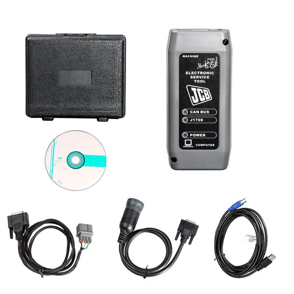 V8.1.0 Electronic Service Tool Diagnostic Interface Heavy Duty Scanner for JCB SM4.1.45.3