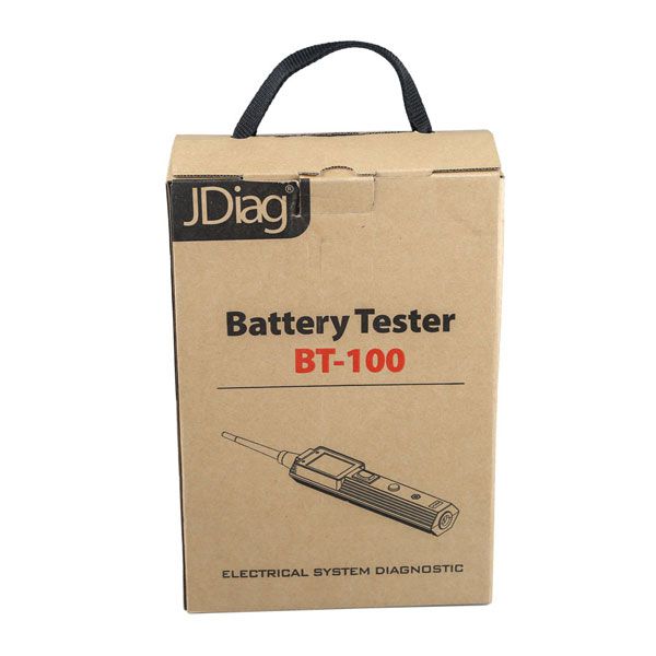 Original Jdiag BT-100 BT100 Battery Electrical System Circuit Tester for 12V and 24V Vehicles Free Shipping