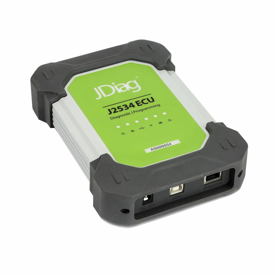 JDiag Elite II Pro J2534 Device with Full Adapters Diagnostic and Programming 2 in 1 with DELL E6430 PC 4G RAM I5 CPU 160GB SSD
