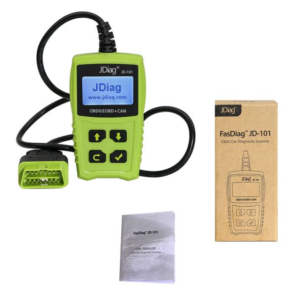 2017 JDiag JD101 OBDII EOBD CAN Code Scanner Free Shipping