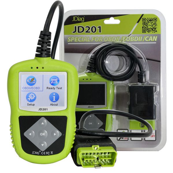 2017 JDiag JD201 Code Reader for OBDII/EOBD/CAN