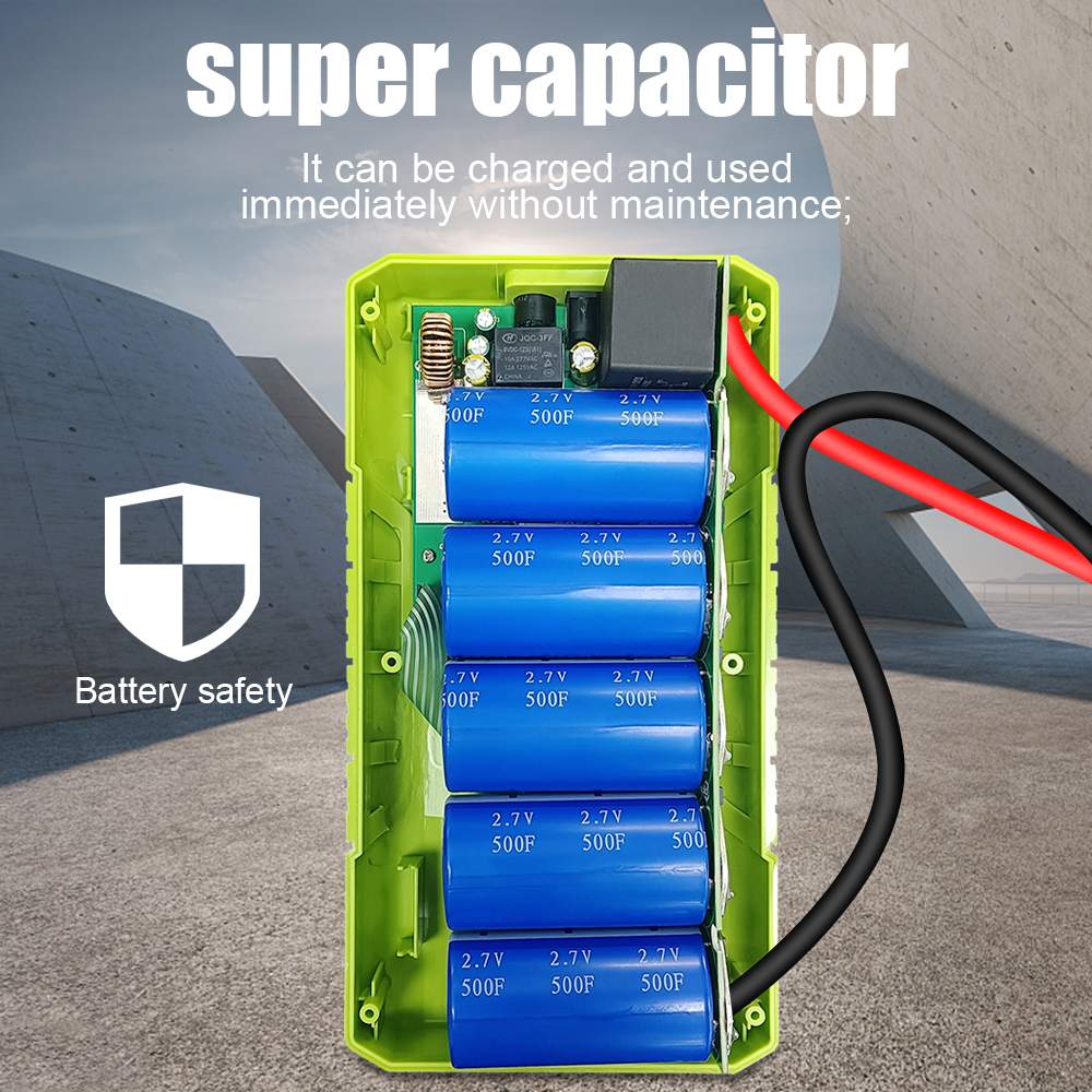 JDiag TopDiag SC-400 Super Capacitor Car Jump Starter  Fast Charge Car Jump emergency starter Car Power Bank Capacitor