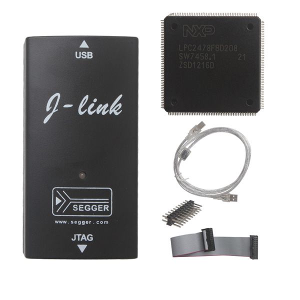 J-Link JLINK V8+ ARM USB-JTAG Adapter Emulator Plus KTAG/KESS V2 CPU Repair Chip with 60 Tokens