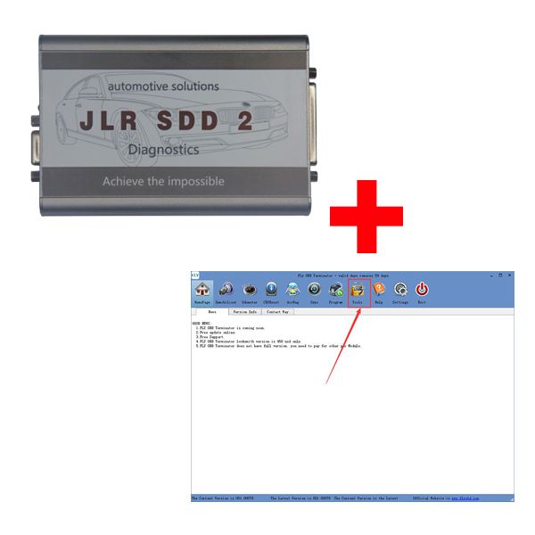 Buy JLR SDD2 V155 Diagnose and Programming Tool Get Free JLR SDD Coded Access Password with 100 Times Online Activation