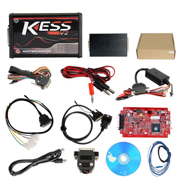 KESS V2 V5.017 Red PCB Firmware EU Version V2.47 Supports Online Connection No Token Limited