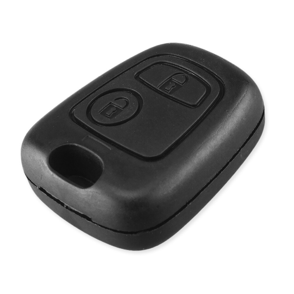 Key Shell For Peugeot 107 207 307 407 406 806 For Citroen C1 C2 C3 C4 C5 Picasso Berlingo Saxo 2 Button Remote Key Case