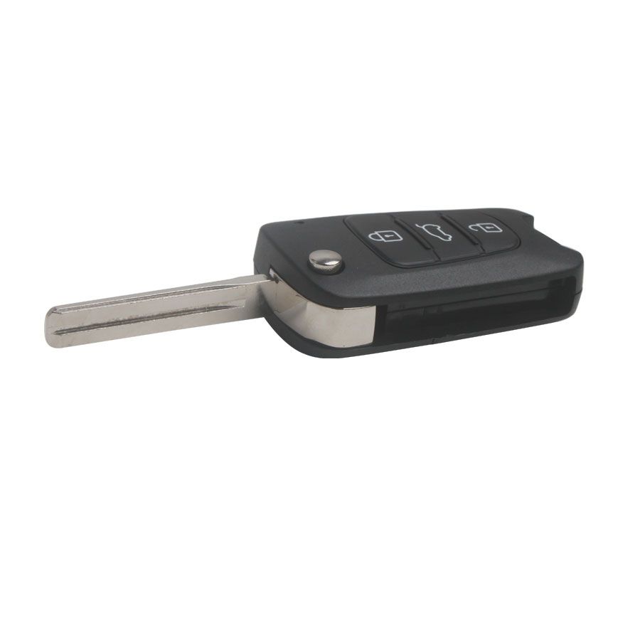 Modified Flip Remote Key Shell 3 button for Kia Chi Running 5pcs/lot