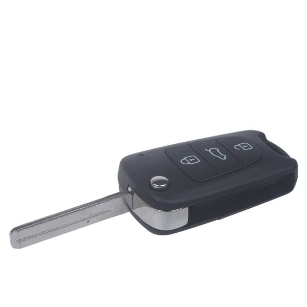 5pcs/lot Kia Sportage modified flip remote key shell 3 button