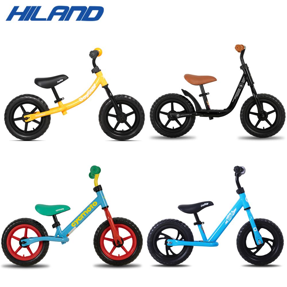 12 Inch Balance Bike Ultralight Kids Riding Bicycle 1-3 Years Kids Learn to Ride Sports Balance Bike Ride Child Bike