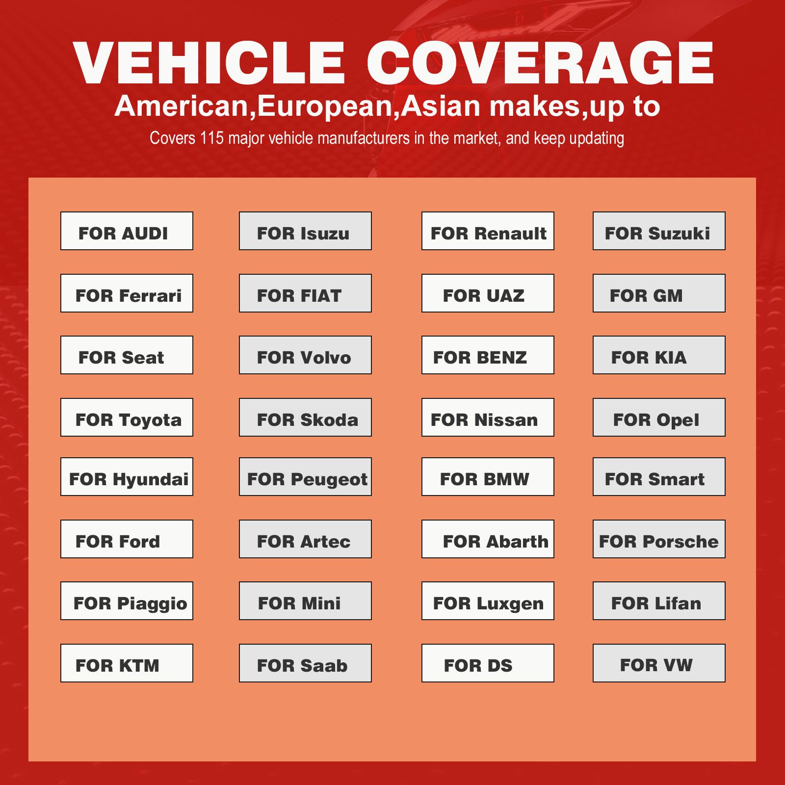 KINGBOLEN EDIAG Full System OBD2 Diagnostic Tool with All Brands License Free Update for One Year