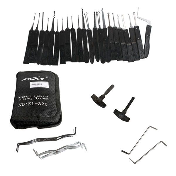 Klom Kit-Including 22 Auto and Civil Locks Tools