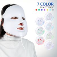 Korean 7 colors LED Facial Mask face mask Skin Care beauty Mask Photon Therapy Light Skin Rejuvenation Facial PDT Instrument