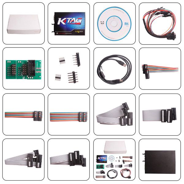 V2.13 KTAG K-TAG ECU Programming Tool Master Version With 500 tokens No Checksum Error