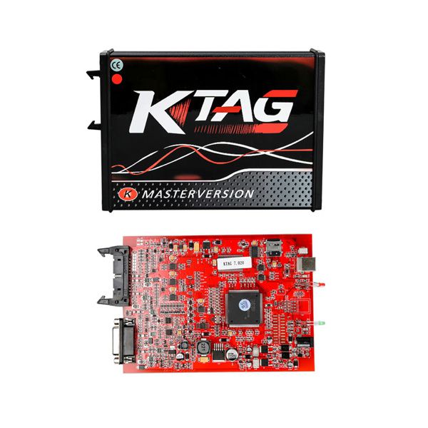 KTAG V7.020 Red PCB Firmware K-TAG 7.020 Master Software V2.25 EU Online Version No Tokens Limitation