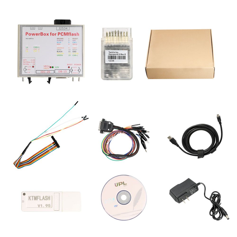 KTM FLASH 1.95  ECU Programmer & Transmission Power Upgrade Tool