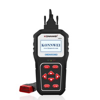 KONNWEI KW818 Enhanced OBDII ODB2 EOBD Car Diagnostic Scanner 12V Battery Tester Check Engine Engine Automotive Code Reader Tool