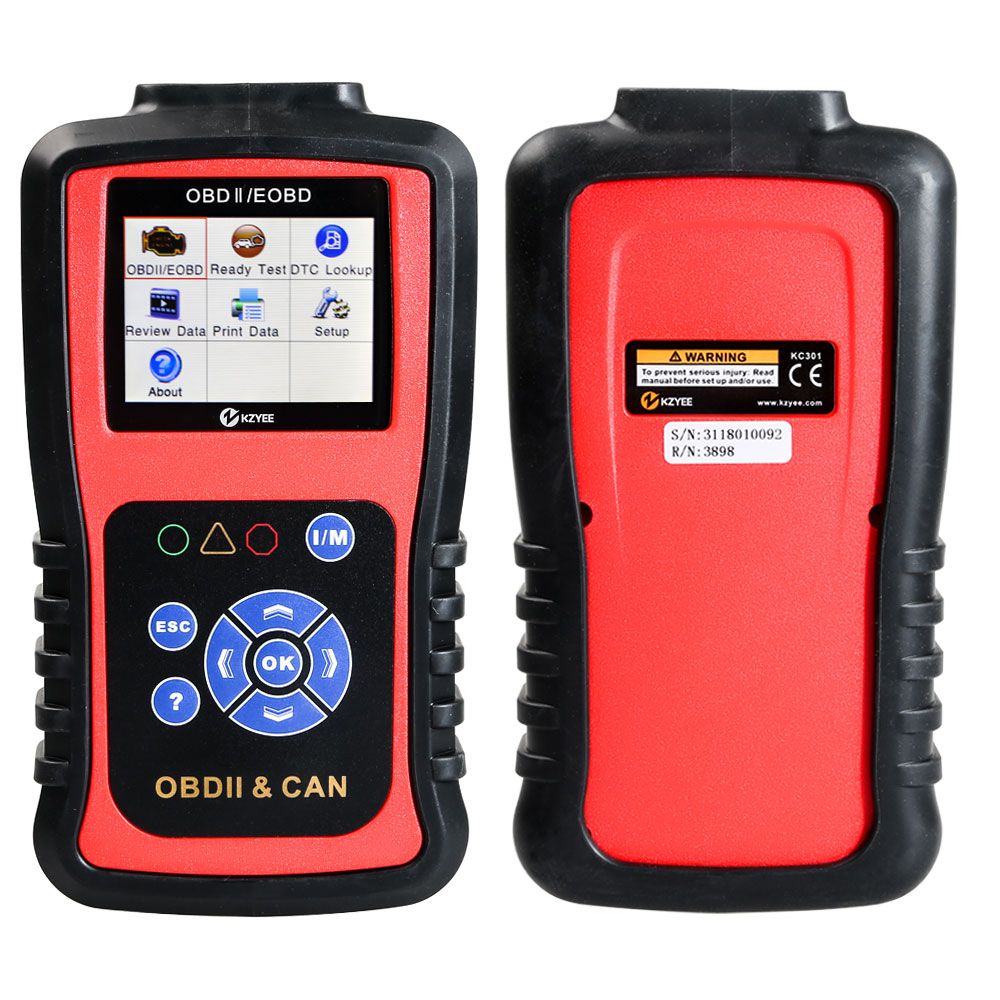 KZYEE KC301 OBDII / CAN SCAN TOOL