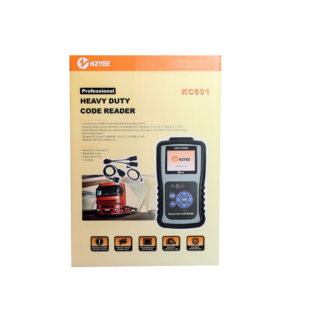 KZYEE KC601 Heavy Duty Code Reader Free Shipping