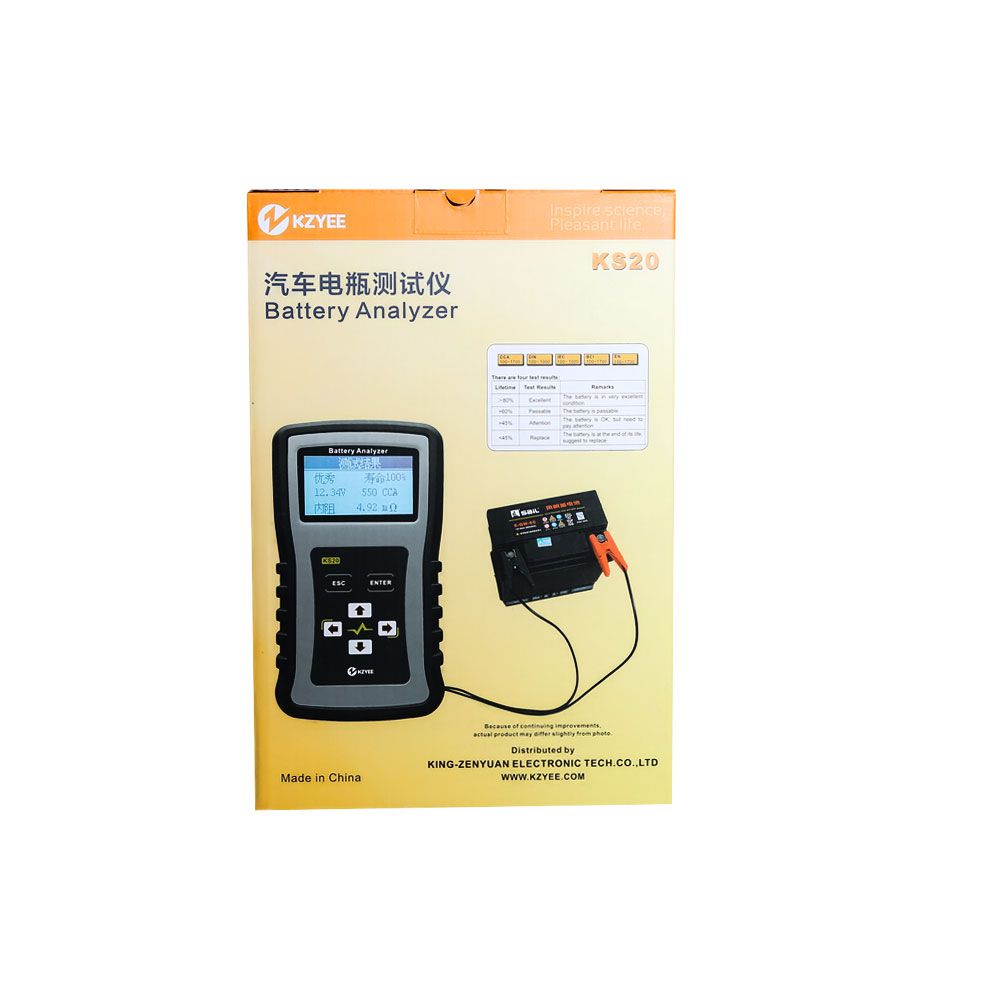 KZYEE KS20 Battery Analyzer Free Shipping