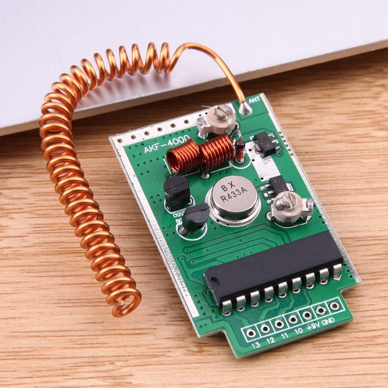 Large Power 4km Wireless RF Remote Control Transmitter Module Kit 433Mhz Distance 4000 Meters for Arduino ARM Launch