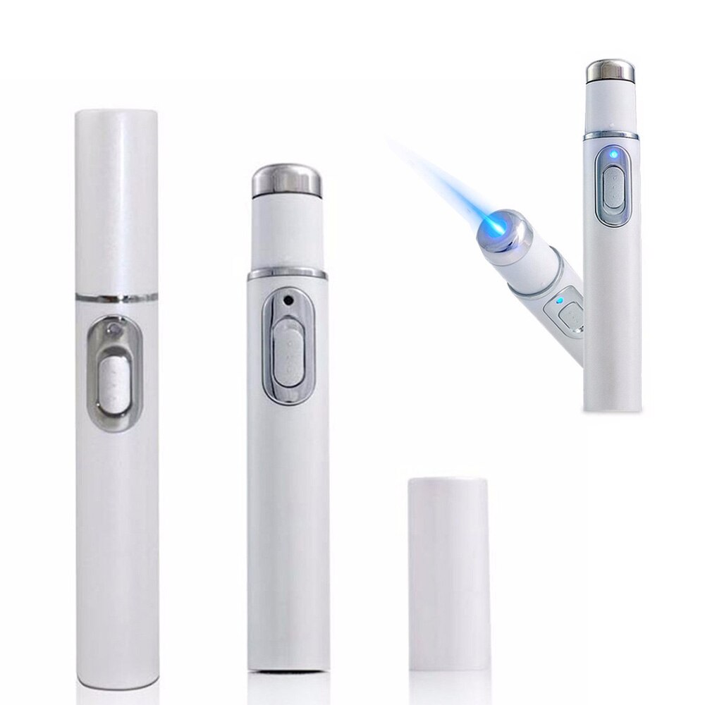 Laser Ance Pen Protable Beauty Machine Acne Treatment Aging Anti-Wrinkle Scar Remover Device Laser Blue Light Therapy Acne Pen