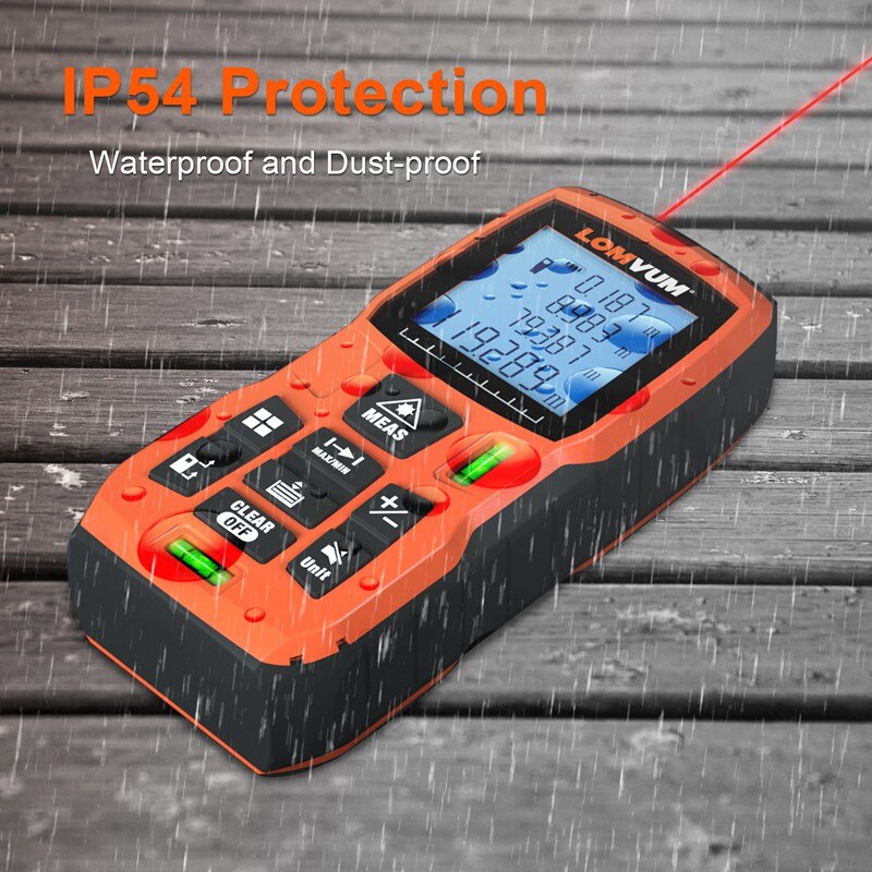 40m-120m Laser Distance Meter Trena Laser Ruler Rangefinders Digital Distance Meter Medidor Metro Lazer Tape Measure