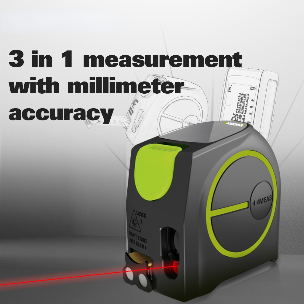 Laser Distance Meter WE085 40M Rangefinder Electronic Roulette Laser Digital measure trena metro Laser Tape Rangefinder