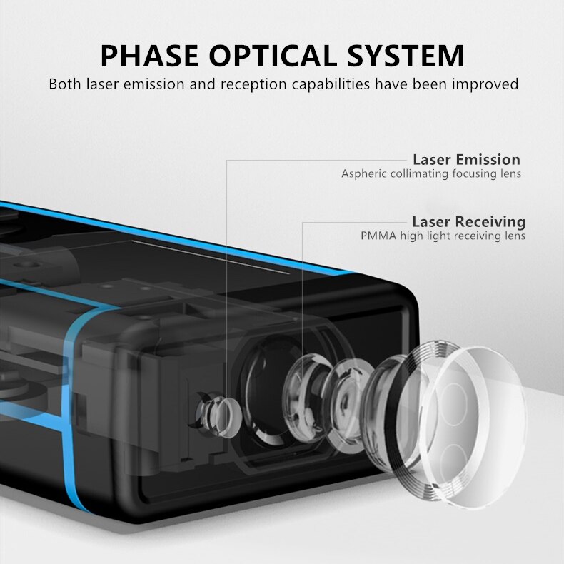 Laser Distance Meter Laser Rangefinder Range Finder Laser Tape Measure 40m 60m 80m 100m Ruler Diastimeter SW-T