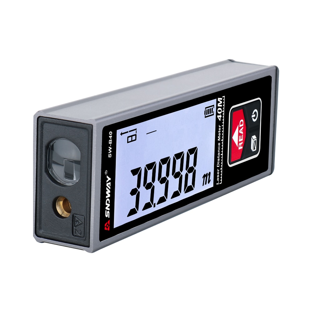Laser Distance Meter SW-B40m 50m 60m Range Finder Laser Tape Measure Trena Lazer Roulette Rechargeable Digital Rangefinder