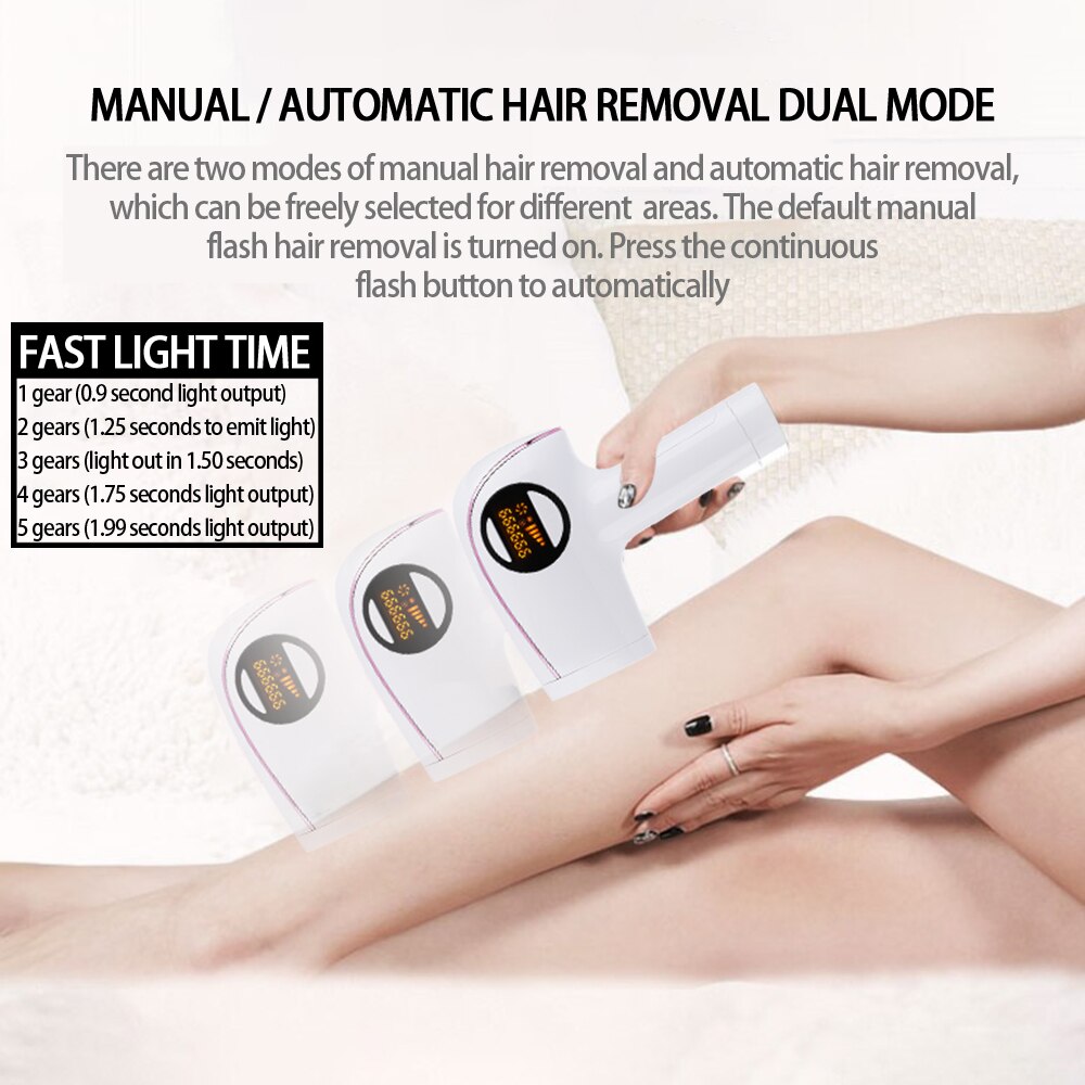 990000 Flash IPL ICE Cold Laser Epilator Body Bikini Permanent Hair Remover Lip Hair Armpit Hair Leg Hair Full Body Hair Removal