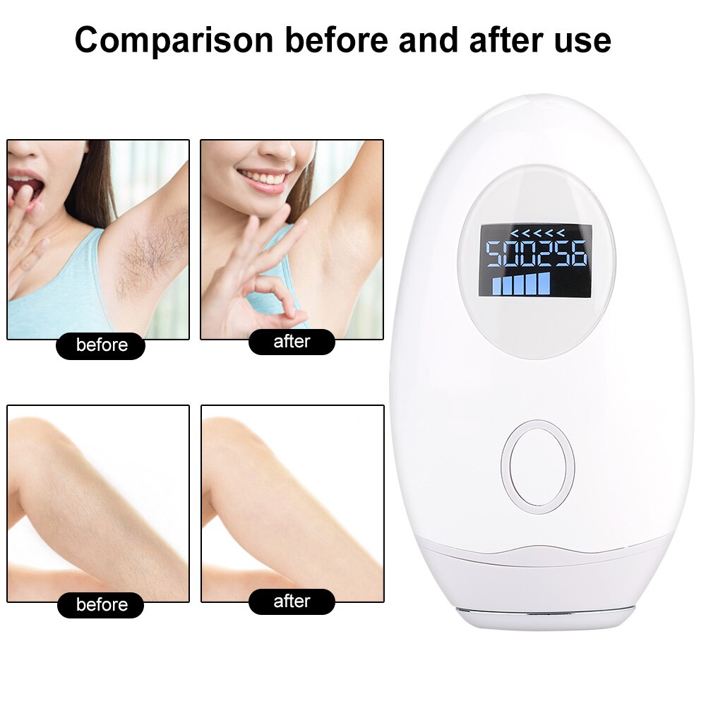 IPL Laser Epilator Led Display Hair Removal Machine Perasmanent Photoepilator Hair Remover Body Face Underarm Bikini Trimmer