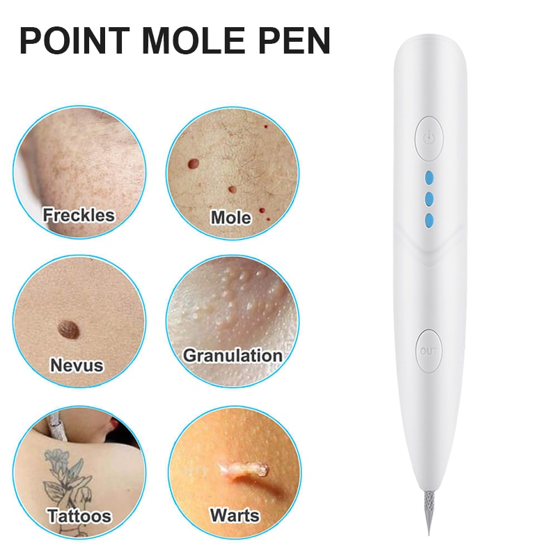 Laser Mole Tattoo Freckle Removal Pen Sweep Spot Mole Removing Point Pens Wart Dark Spot Remover Beauty Machine Skin Laser Care