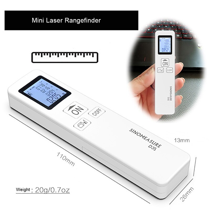 Laser Rangefinder Household Industry General Purpose Measuring Instrument Mini Portable Electronic Laser Distance Meter