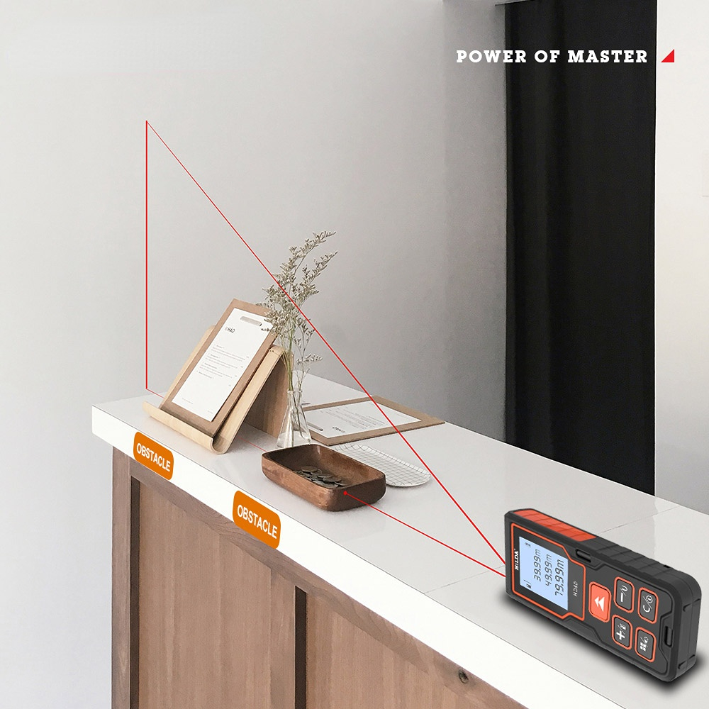 HD100 Laser Rangefinder Distance Meter 40M 60M 80M 100M Rangefinder Laser Tape Range Finder Building лазерный дальномер