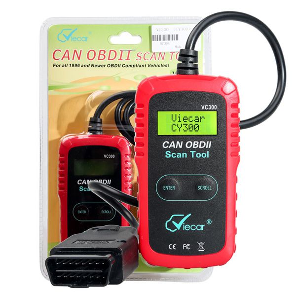 Latest VIECAR CY300(VC300) ELM327 OBD2 Diagnostic Scanner Supports SAE J1850 Protocol