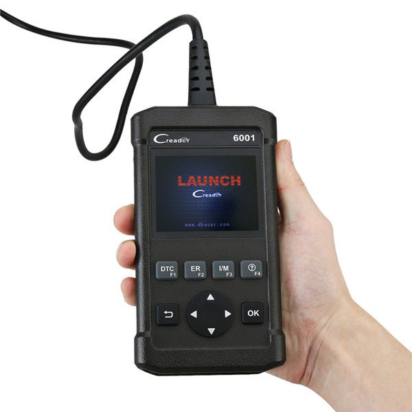 LAUNCH DIY Code Reader CReader 6001 Full OBDII OBD2 functions Support O2 Sensor Test